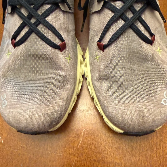 On Running Men\'s Athletic Shoes in gray and Yellow main image 8